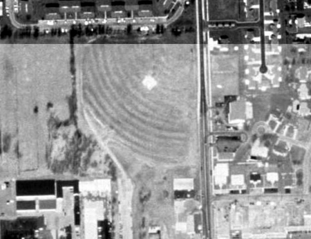 Twilite Drive-In Theatre - Aerial - Photo From Terraserver (newer photo)